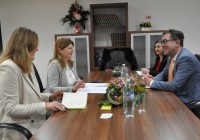 Средба на министерката Шукова со заменик директорот на Енергетската заедница д-р Дирк Бушл